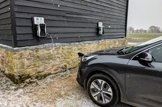 EV Charging, Monkhall Farm, Herefordshire EV Charging